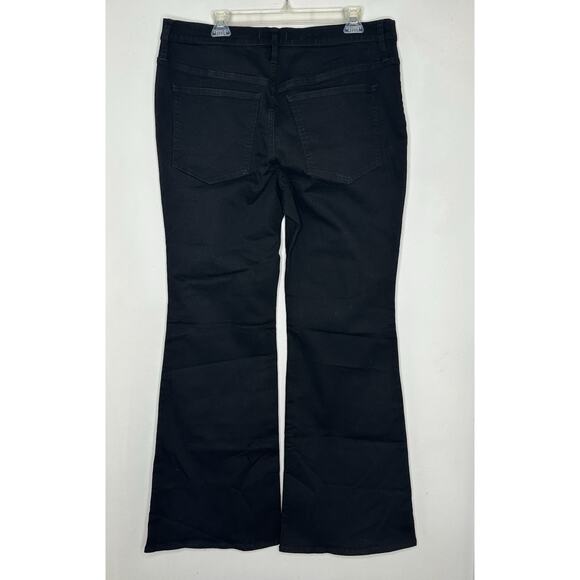 Madewell NEW NWT Womens 33 Black Curvy Skinny Flare Jeans High Rise Stretch - Picture 7 of 7